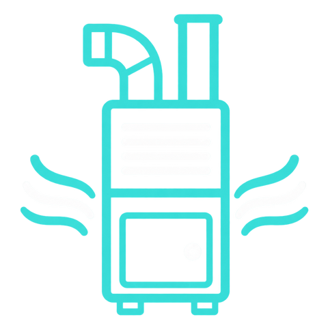 Furnace cleaning icon